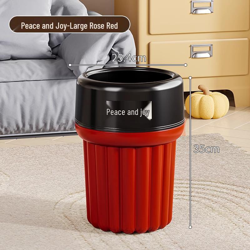 Luxury Large Capacity Trash Can for Home, Kitchen, Office & Bathroom - 2025 Model