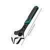 Multifunctional Adjustable Wrench NonSlip Grip with Side Hand Tool for Plumbers,