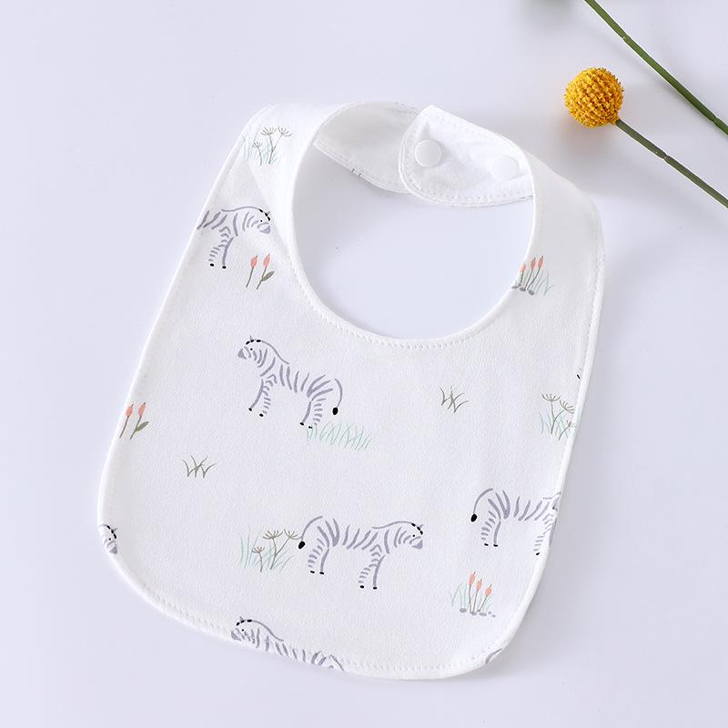 Waterproof A-Class Pure Cotton Baby Bib - Newborn & Toddler U-Shape Neck Gaiter