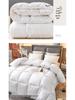 Luxurious Five-Star Hotel Quality Quilt – Winter Thick, Feather Silk Core, Summer Cool, Single/Double Sizes Available.