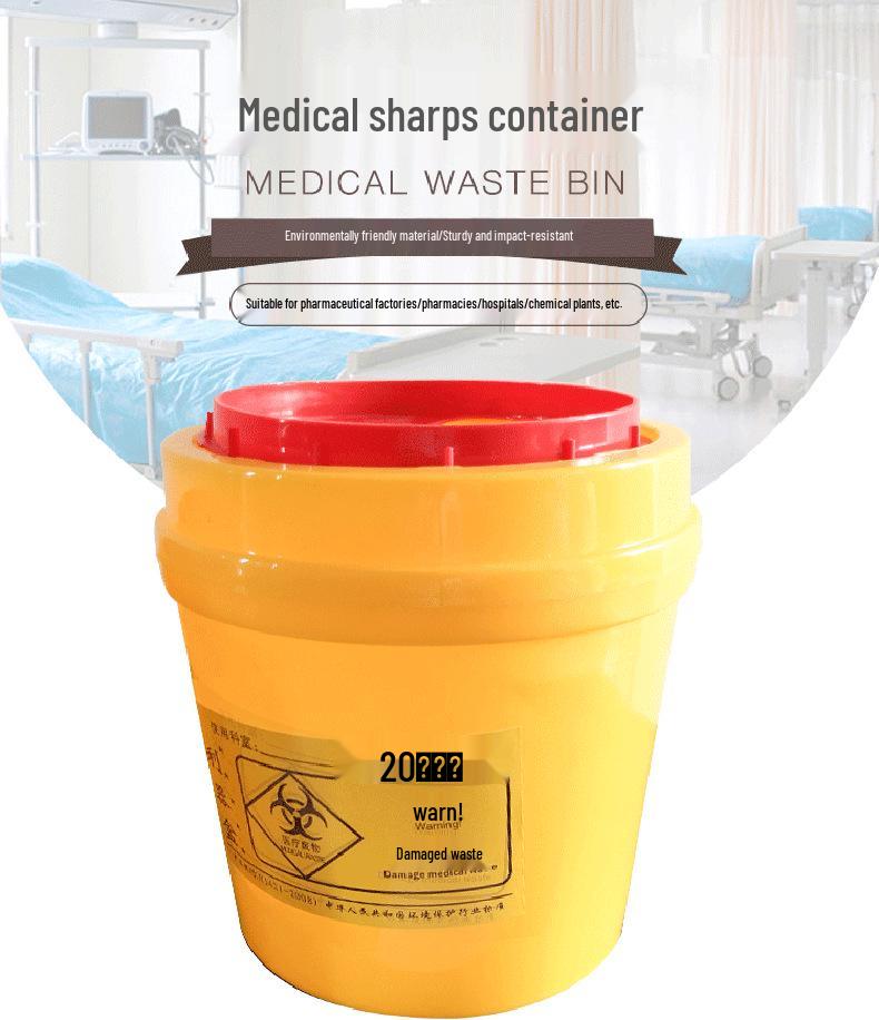 Disposable Medical Needle and Sharps Collection Box