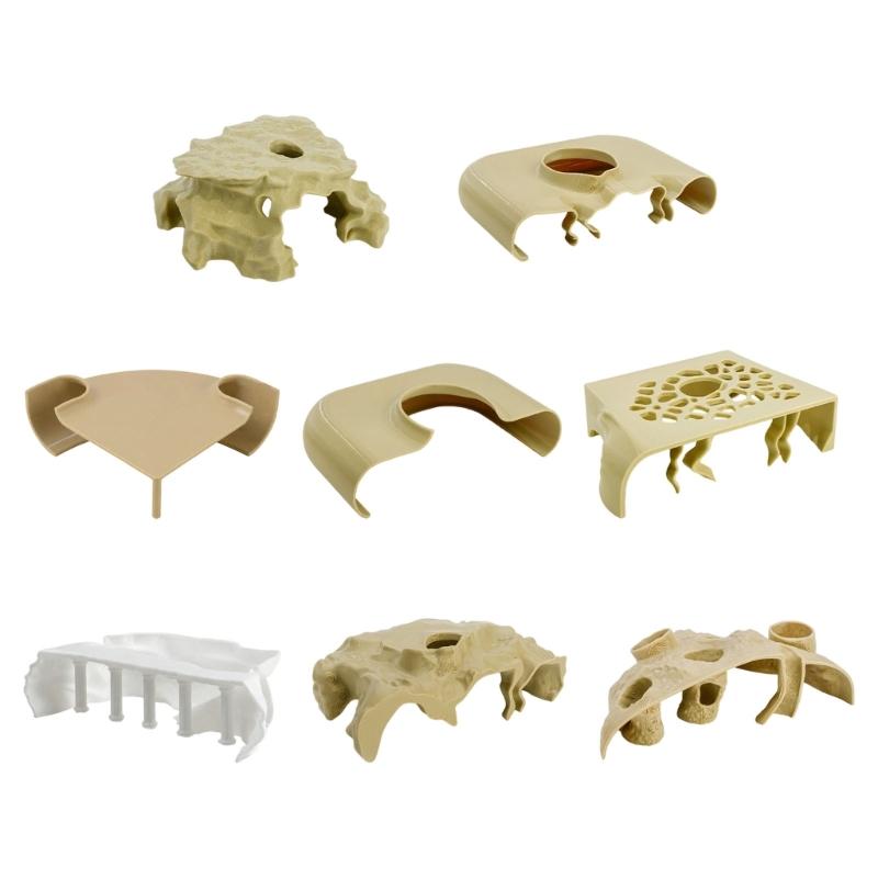 Plastic Shrimp and Fish Cover Cave with Raised Cover Space for Water Pet Use, Shelter Value and Display Use Daily