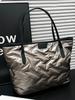 Autumn/Winter Versatile Large Capacity Cotton Tote - Trendy Shoulder & Hand-Held Bag