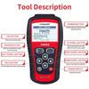 KONNWEI KW808 OBD2 Auto skener OBD2 Automotive Diagnostic Scanner Tool Nástroje na čítanie chybových kódov motora pre autá