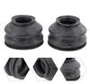 2pcs Ball Joint Dust Boot Cover Replacement for 23mm/33mm/41mm Size Outer Tie Rod Ball Joint Tie Rod End Silicone Inner