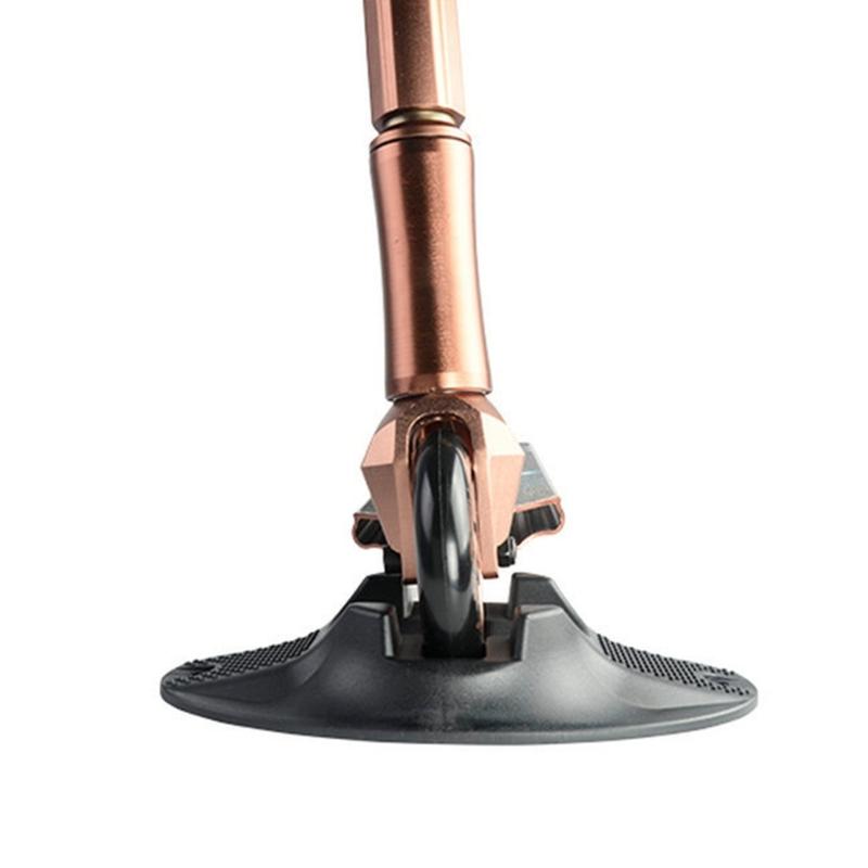Durability Anti Rusts Scooters Parking Brackets Secure Wheel Holder Easy Installation Compacts Space Saving