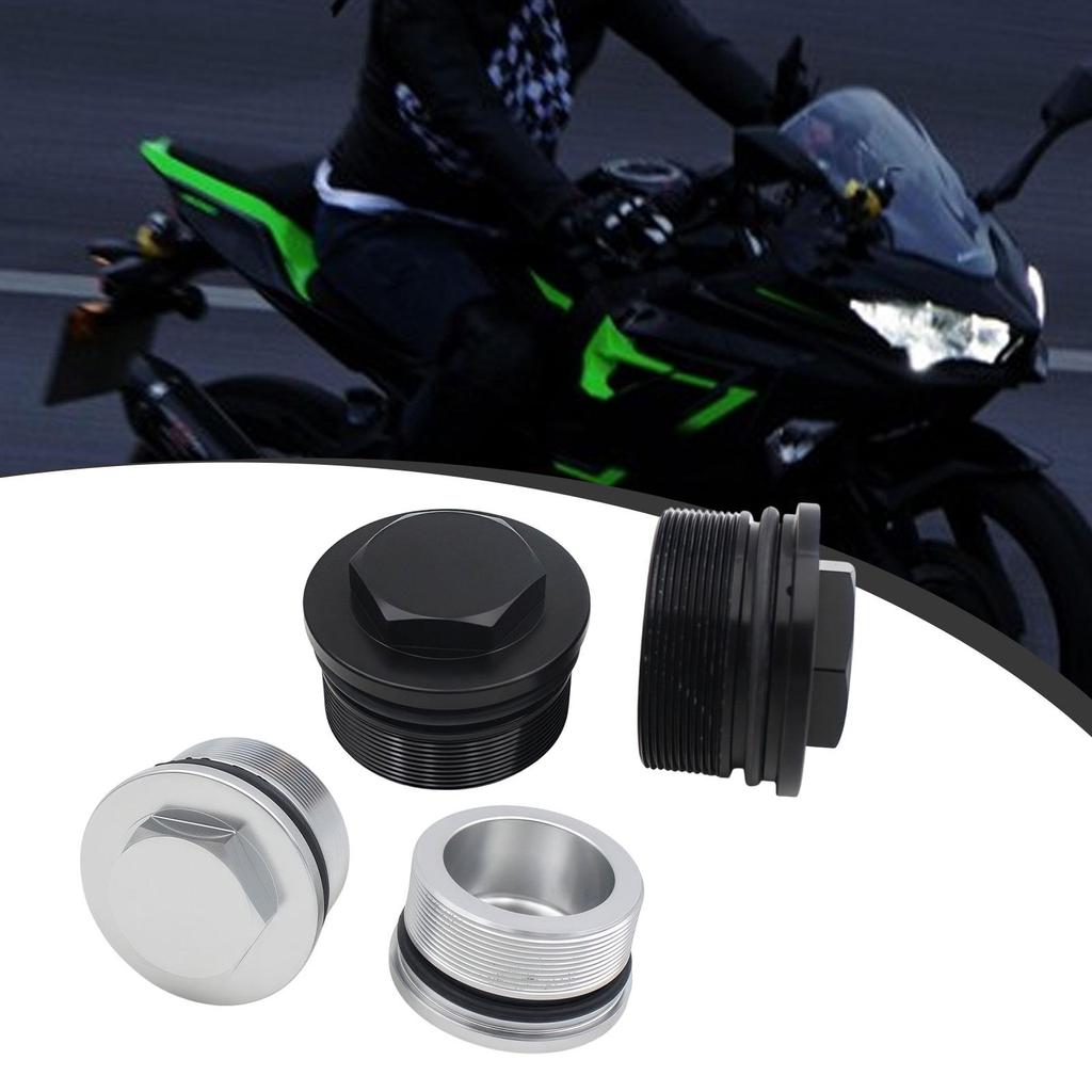 Gabelobere Schrauben Bolzen Kappe Mutter Ersatz für Kawasaki Ninja400 ZR400 ZRX400 EN650 ZR750 ER650 EX650