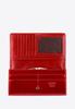 Wittchen Damen Horizontale Lackleder Geldbörse Rotes Lackleder
