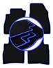 CARLUX-BLUE Car Mats For: Nissan Pulsar C13 Hatchback (2014-)