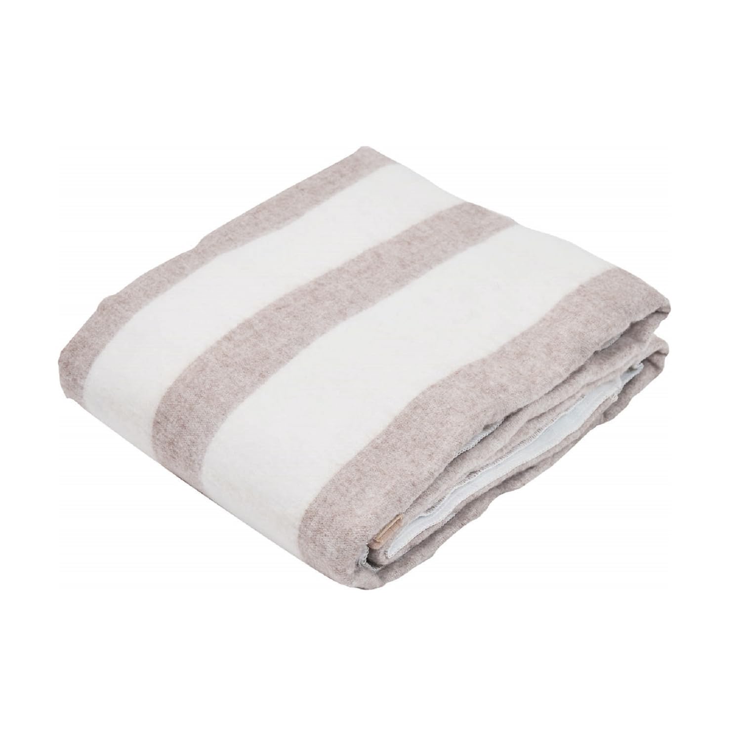 

Yamazen Electric Blanket, Comforter and Sheet, 188 x 130 cm, Double, Washable, Anti-mite, Temperature Regulating, White x Beige, YMK-28