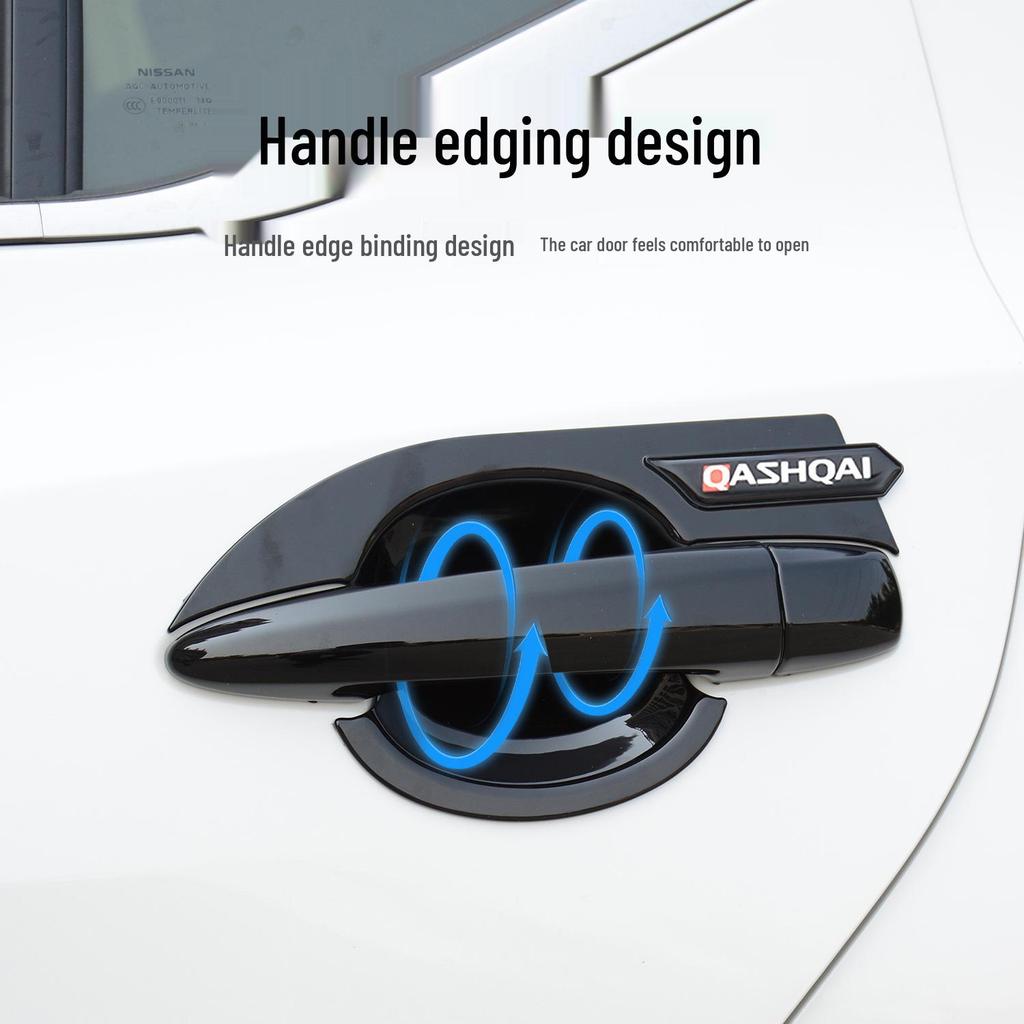 Qashqai Außentürgriffschalen-Aufkleber - Kratzschutz & Dekorative Zubehörteile
