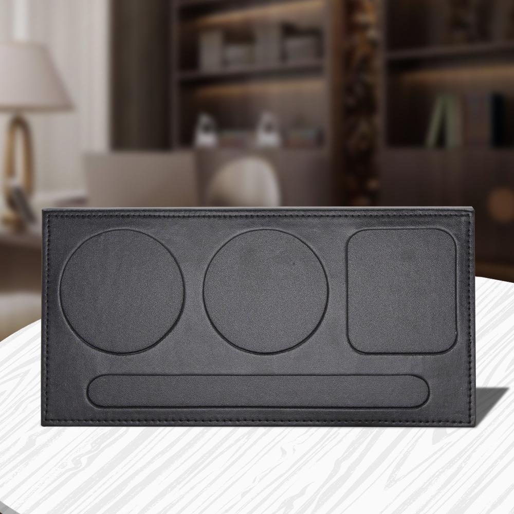 Cup Holder Leather Tea Tray Office Supplies Storage Trayoffee Cup Pad  Heat Insulation Coasters
