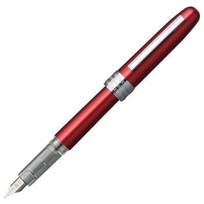 Platinum Fountain Pen Plaisir Fine Point Red