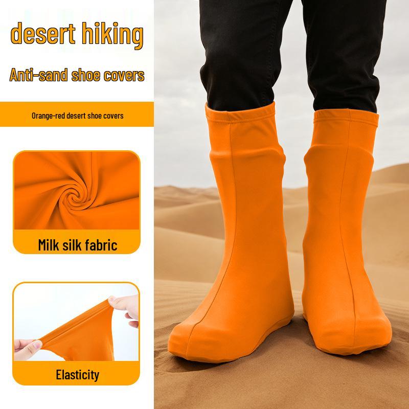 Northwest China Children's Elastic Sandproof Shoe Covers for Outdoor Desert Hiking & Trail Running - Parent-Child Style