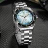 CADISEN 8245 Men's Luminous Waterproof Mechanical Watch for Business Mechanical Watch