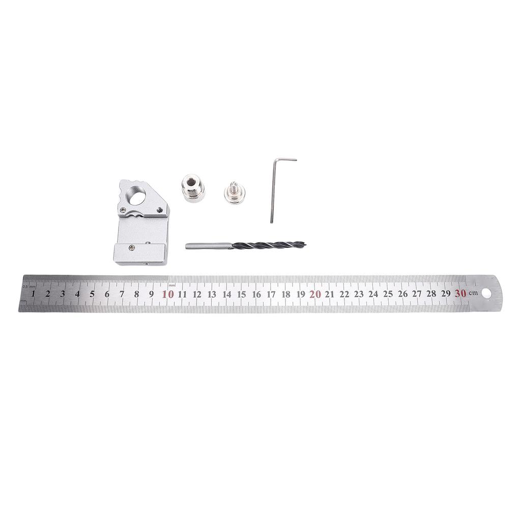 Carpentry Scriber Position Block Steel Ruler with Fixing Locator Woodworking Multifunctional Line Marking Gage 45 90