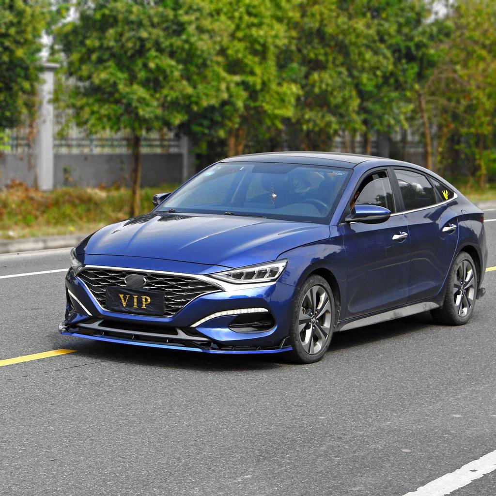 Modern Fiesta Front Lip & Rear Spoiler Kit: Combat Style Splitter, Louvers, and Bumper Protectors