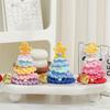 Knitted Christmas Tree Hanging Pendant Decoration With Bell Accent Party Car Interior Decoration