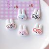 Hot Selling Cute Rabbit Resin Ornament Hair Accessory DIY Materials - Pj1847