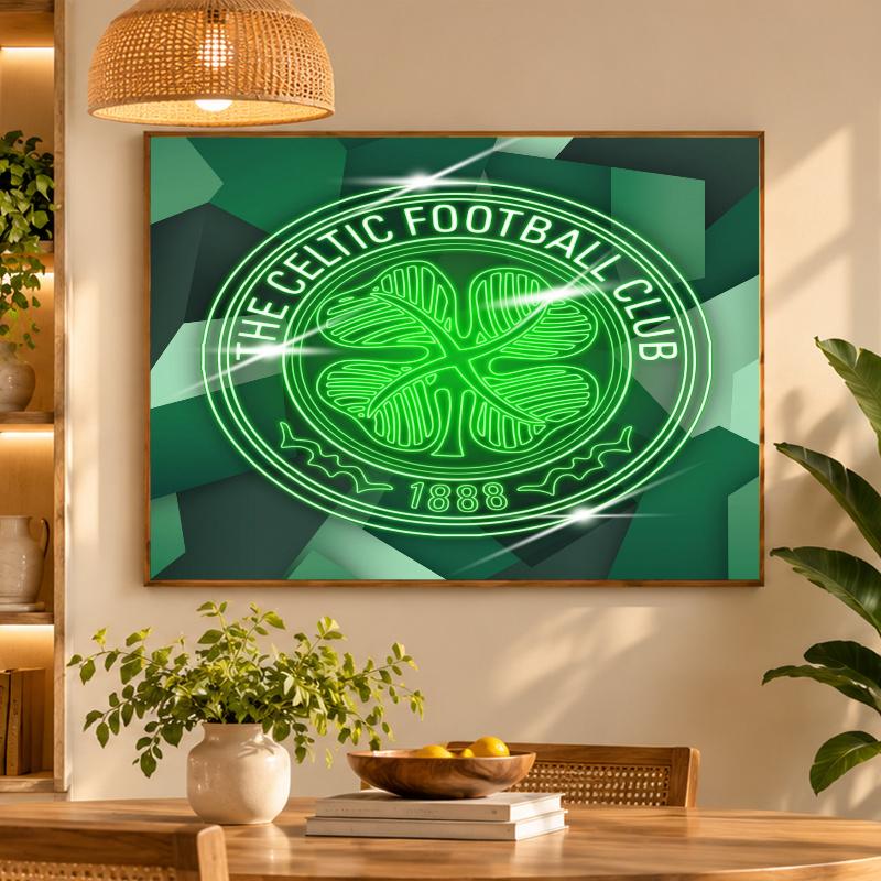 5D Diamond Painting Celtic FC DIY Full Drill Diamond Art Kit Home Decoration