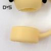 2/5/10Pcs Christmas Straw Cover Cute Ghost Design Silicone Straw Cap Dustproof Splash Proof 10mm Straw Tips Washable Anti-Slip Fit Lids Cup