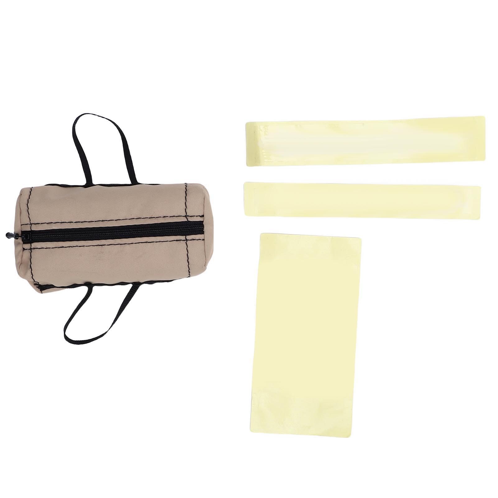 

Мини-сумка для багажа, подходит для SCX10 1/10 RC гусеничных автомобилей, реалистичная миниатюрная декорация, масштаб, спорт, путешествия Khaki