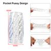 13cm Transparent Vaginal Sex Toy for Men 18 Plus Male Masturbator Realistic Vagina Real Pussy Penis Enlargement Exerciser Erotic