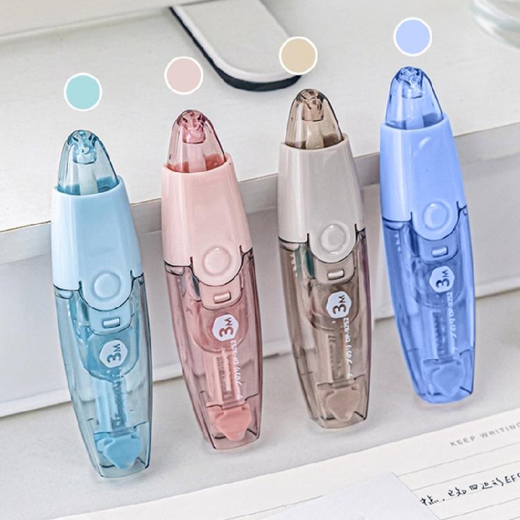 Retractable Pen Shape Dotted Tape Double Side Dotted Tape 3Meter Long Clear Adhesive Tape For Scrapbooking Card Making