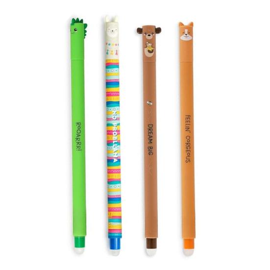Süße Radierbare Stifte Lustige Bunte Gelstifte zum Schreiben Zeichnen & Listen Glatt Schreibender Stift für Schule Büro Feiertagskarten
