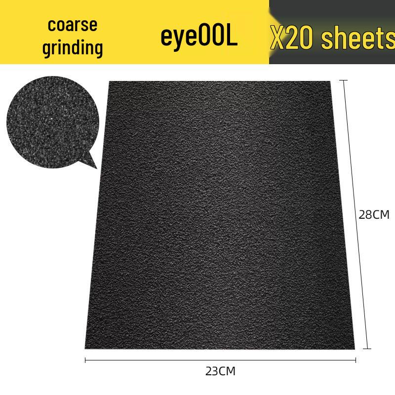 Ultra-Fine Adhesive Sandpaper for Polishing Corners, Walls, Wood, and Car Paint Surfaces