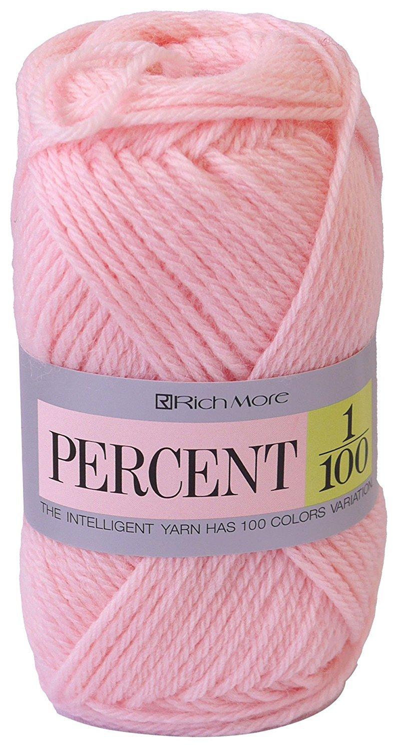 

Hamanaka Richmore Percent Yarn Medium Thick Pink 40g 120m 10 balls set 017 col.70 Approx.