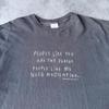 Vintage 2000s Edgy NSFW Text T-shirt Medication Medicated Psycho Black XXL