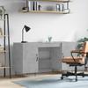 Vidaxl Schreibtisch, Beton Grau, 140X50X75 Cm, Holzwerkstoff