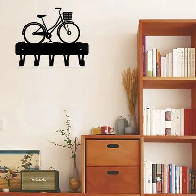 1 peça Porta-chaves Cesto Cabide Gancho Montado na Parede Formato de Obra de Arte Pendurador de Parede Porta-toalhas Obra de Arte para Decoração de Casa Vintage