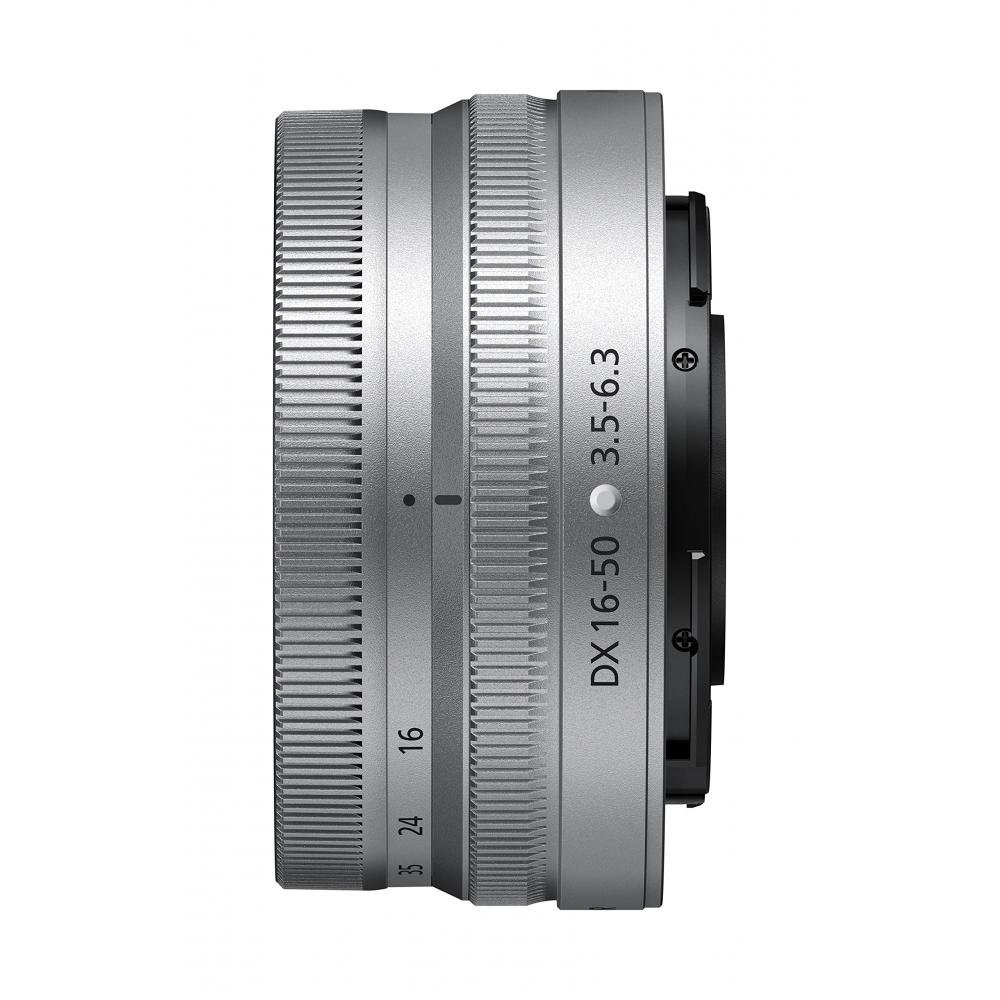 Nikon Standard Zoom Lens NIKKOR Z DX 16-50mm F3.5-6.3 VR Silver Z Mount DX Lens NZDXVR16-50SL