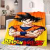 Saiyan Dragon Ball Print Blanket Warm Comfortable Flannel Blanket Suitable for Bedrooms,Sofas,Beds,Chairs,Picnics,Travel
