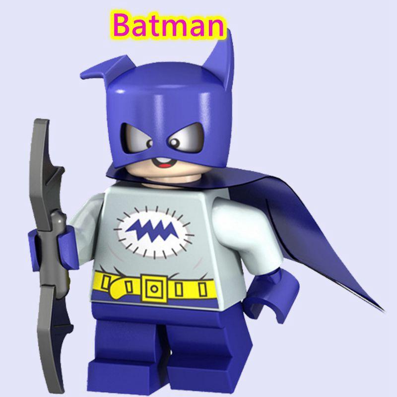 Compatible With Minifigures Toy DC Movie Aquaman Mera Mister Freeze Joker Batman Building Block