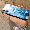Creative Cartoon Cross Funda Phone Cover Case for Apple iPhone 17 Pro Max XR XS MAX 12 15 Pro 7 8 11 13 16 14 Air