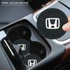 For Honda Car Logo New Cup Holder Coaster Silicone Non Slip Pad For Honda Civic Fit Jazz Accord Pilot Passport Stepwgn CRV BRV C