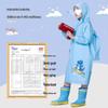 Kids' Raincoat with Schoolbag Space - Waterproof for Boys & Girls
