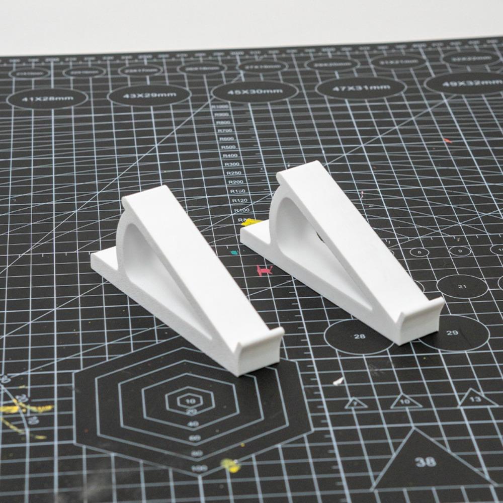 1 Pair New Portable Keyboard Elevated Stand Accessories Raised Keyboard Angle Computer Keyboard Riser Plastic Monitor Holder
