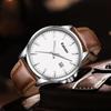 BEN NEVIS Men's Watch Simple Stylish Leather Casual Date Display Waterproof Analog Quartz Fashion Unisex Business Commute Banquet Daily