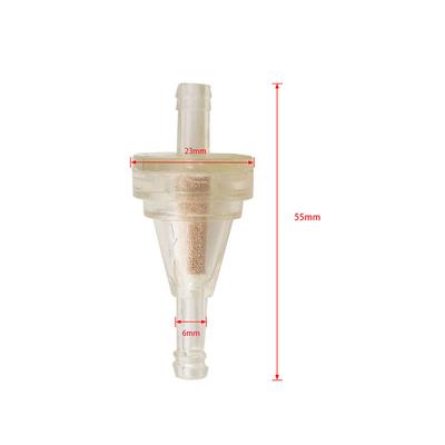 New 10 Pcs 1/4" Motorcycle Dirt Bike Snowmobile Inline Gas Fuel Filter Gasoline Cup