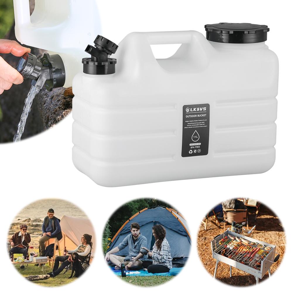 

11L Water Storage Container Leak-Proof Portable Water Tank Large Capacity Drinking Water Bucket for Vehicle Car Camping China Mainland