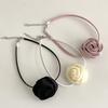 French Vintage Rose Necklace Stylish Lace-Up Temperament Sweet Necklace Suitable For Women To Wear Dating