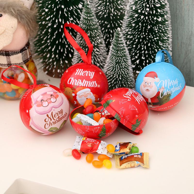 Christmas Decorations Christmas Ball Candy Jar Christmas Gift Christmas Tree Pendant Gift Children Gift Items