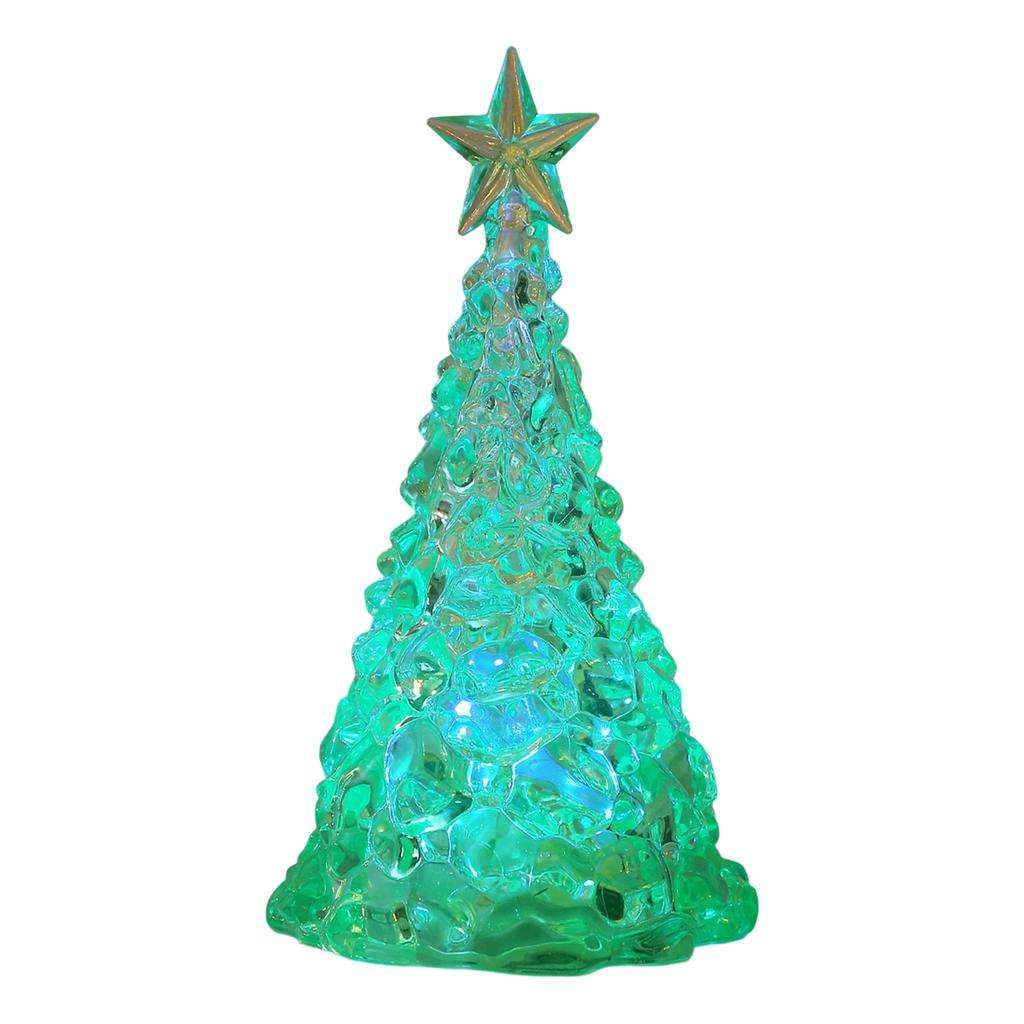Christmas Decorations Luminous Crystal Christmas Tree Desktop Window Display Children's Christmas Gift