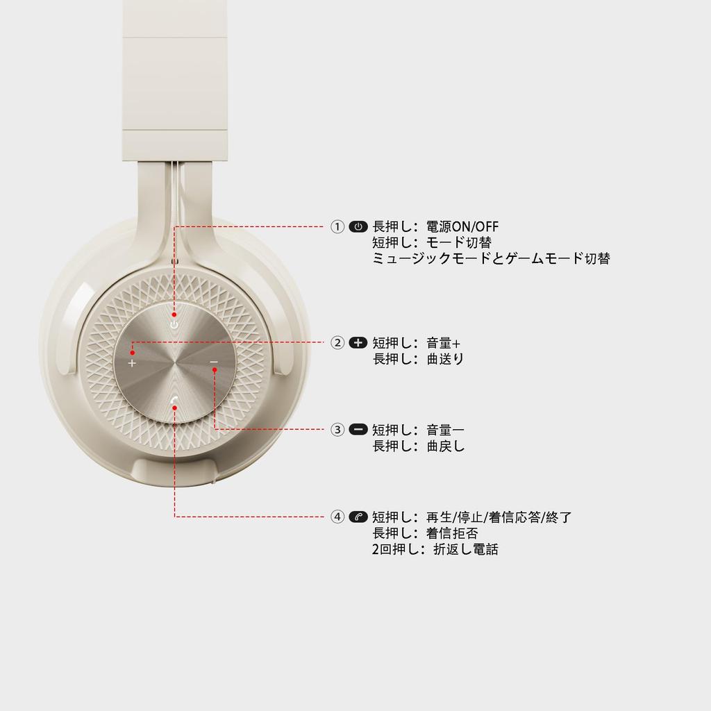 SITOAT P1 Bluetooth Wireless Up to 55 Hours of Deep Lightweight Adjustable Battery Level Gaming Low Detachable Wired and Wireless Bluetooth with