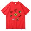 Nanalan Man Graphiicc T Shirts Summer Short Sleeve Tops Tee- Shirt 100% Cotton Men/women Tshirts Prevalent Street Casual