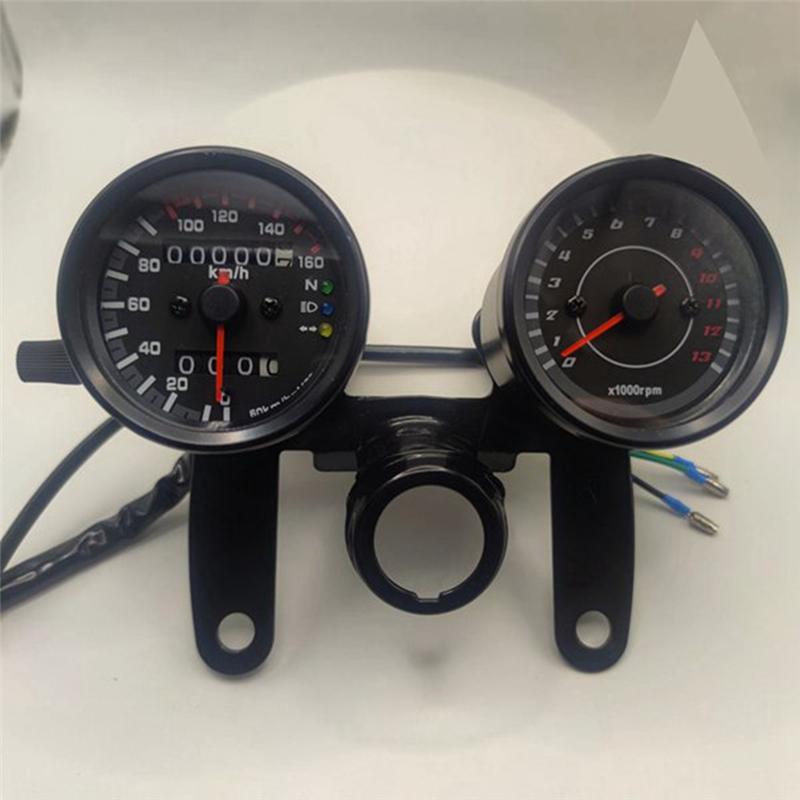 NY-Kilometerstand Takometer Ettermontering Dashbord Retro For Motorsykkel For Cruise Prince